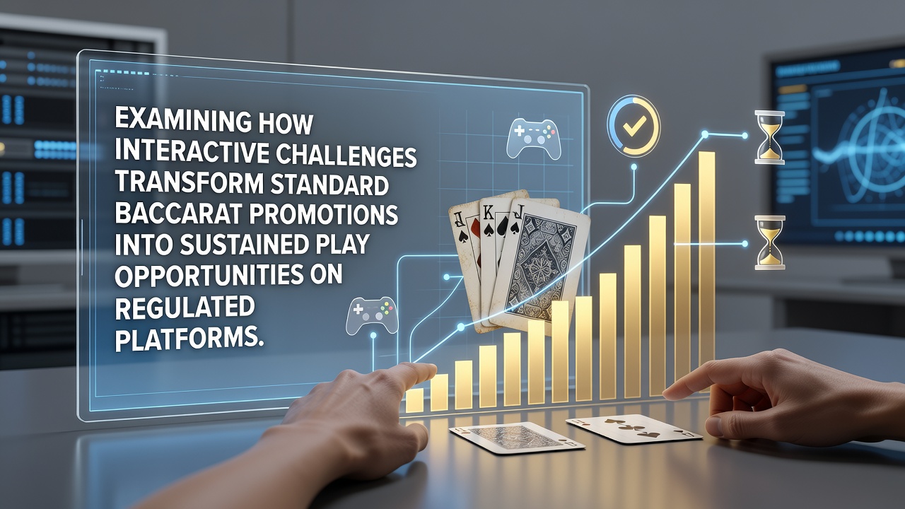 Interaktive Challenges bei Baccarat-Promotions auf lizenzierten Plattformen