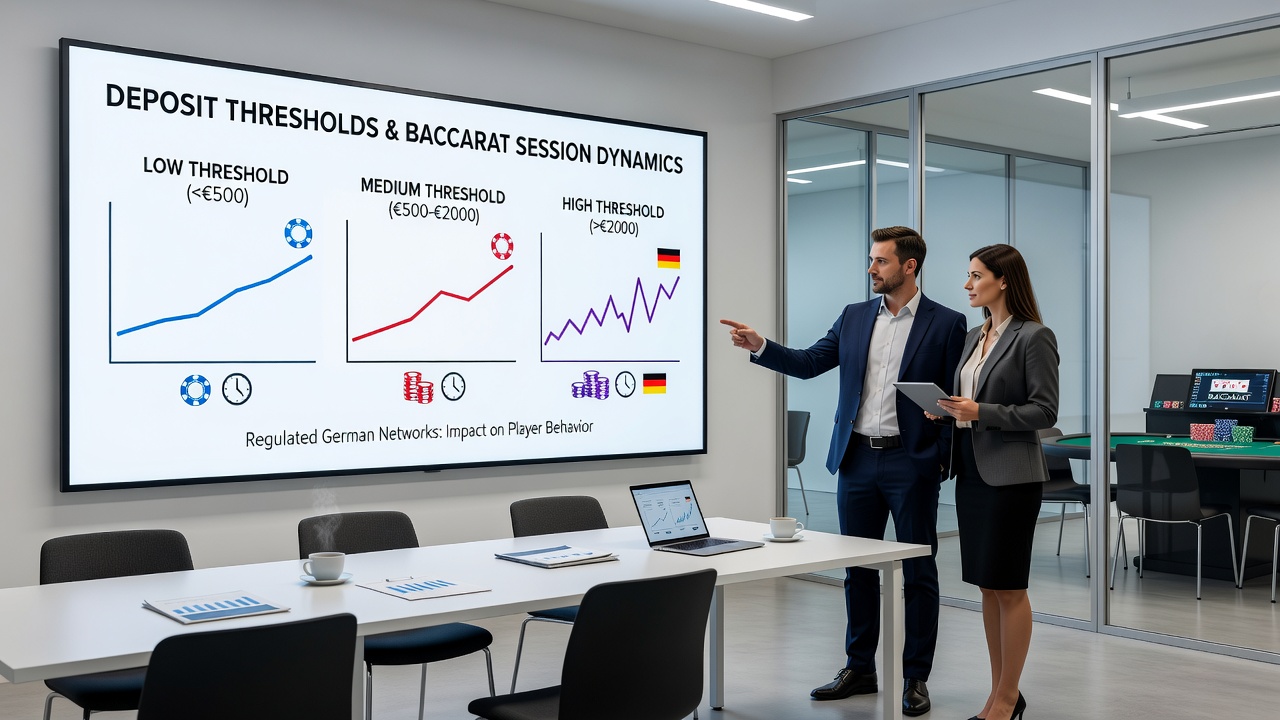 Datenvisualisierung zu Sitzungsdynamiken bei Baccarat unter Einzahlungslimits